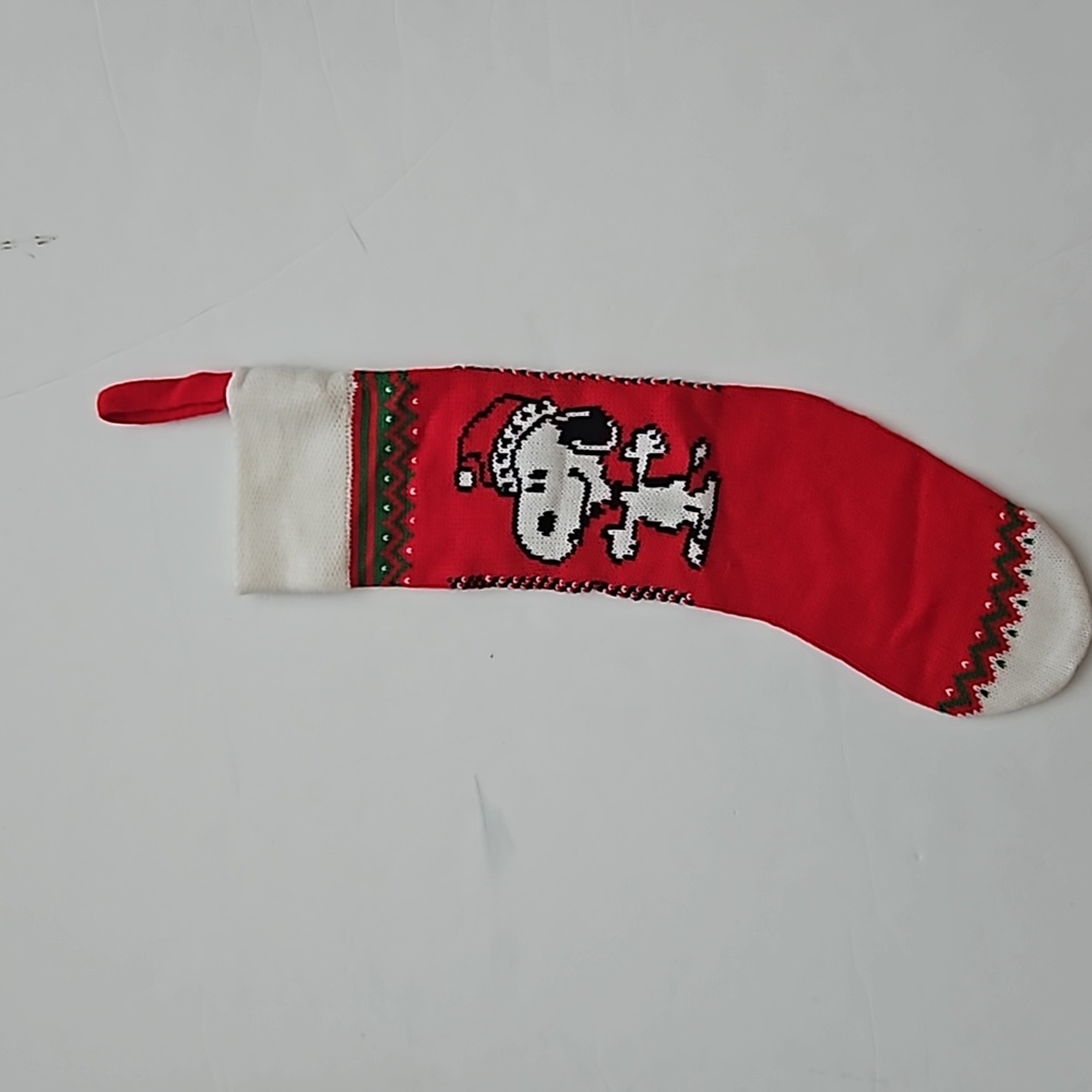 Snoopy Christmas stocking